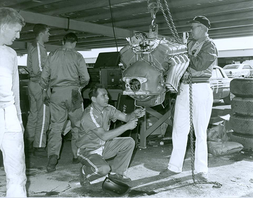 Mystery 427 Engine at the 1963 Daytona 500